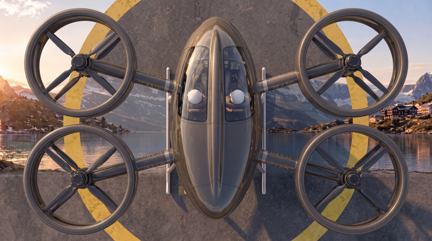 ICARO — top view