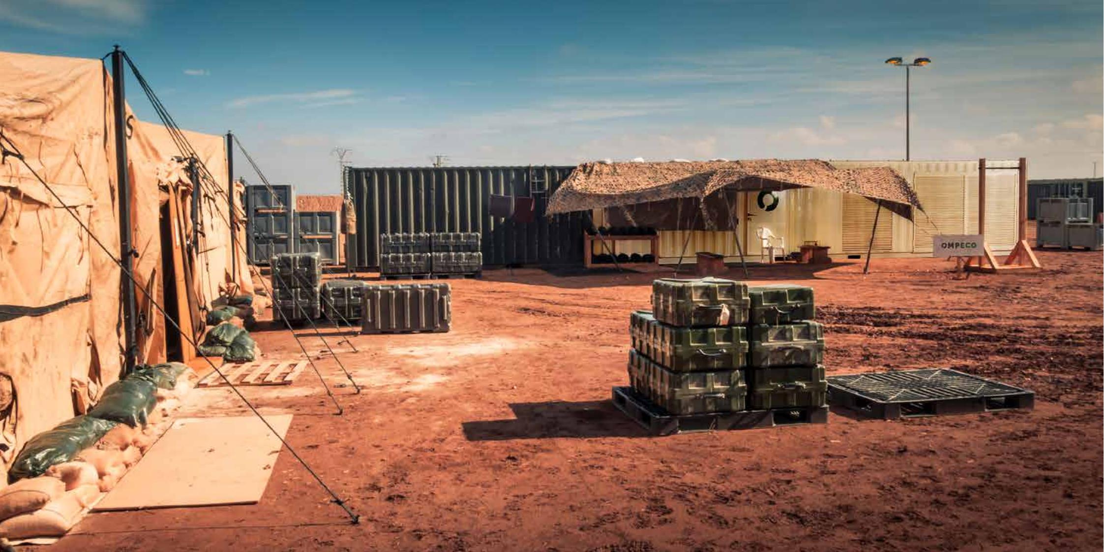 Converter® MOB deployed at military base